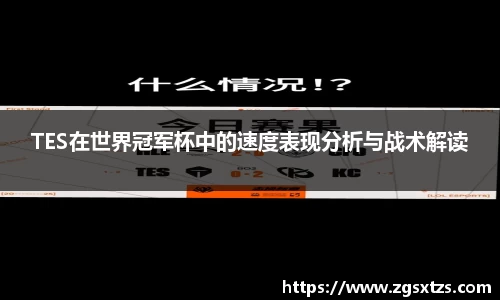 TES在世界冠军杯中的速度表现分析与战术解读